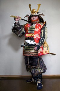 Armored_Samurai_with_Jin-Haori